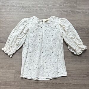 Sézane Yaelle Blouse Short Sleeve 0